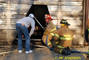 Damon Talks to Owner Bill Mattox