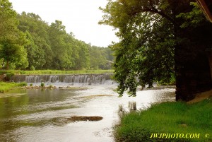 Dam and Stream Behind Mill