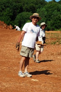 John With His First Finds At Miller Mtn Mine