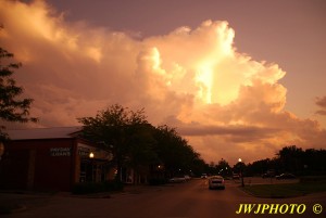 Main Street Sunset 07182010