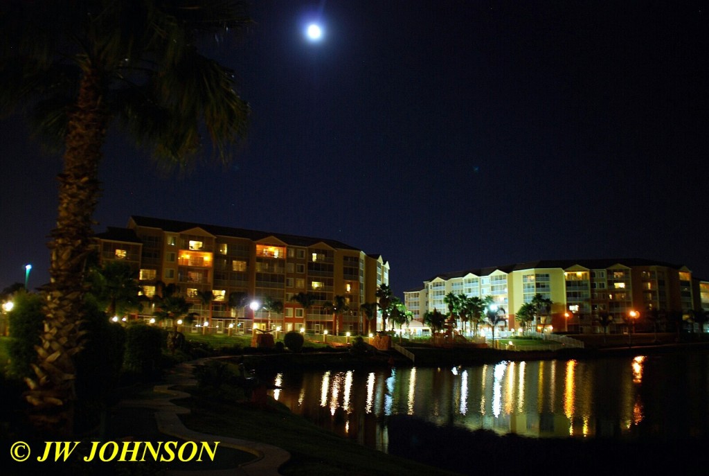 Super Moon Reflection