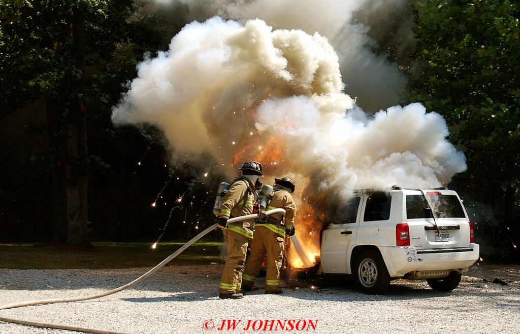 22 Fireworks Erupt in Cab