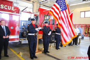 08 Color Guard Attends To Colors