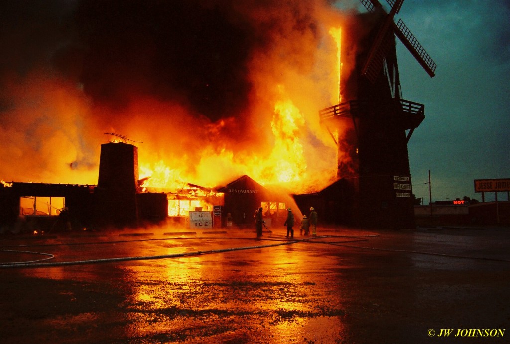 08A Windmill Tower Catches Fire