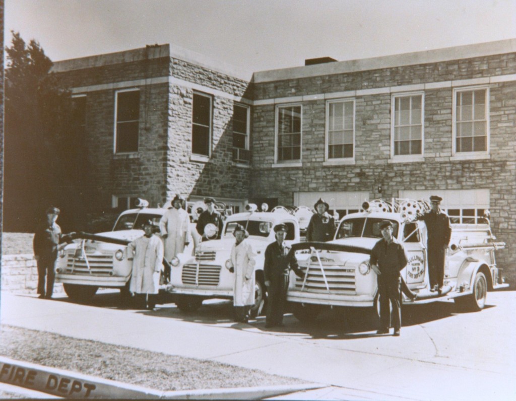 Fire Station City Hall Trucks and Men