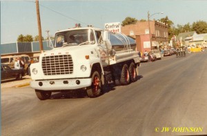 First Tanker in Parade