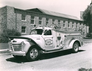 New Twin Pumper Behind City Hall