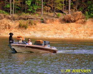 139 Joe and the Dogs in Bass Boat