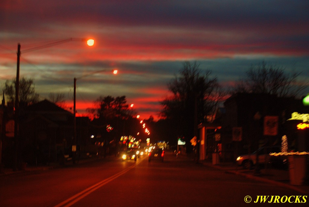 08 Downtown Steelville Sunset
