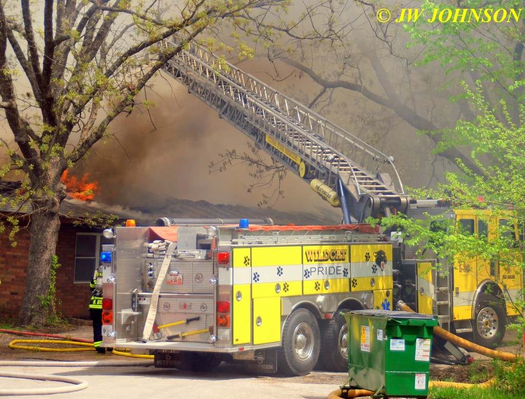 03A  Fire Thru Roof Apartment Bldg