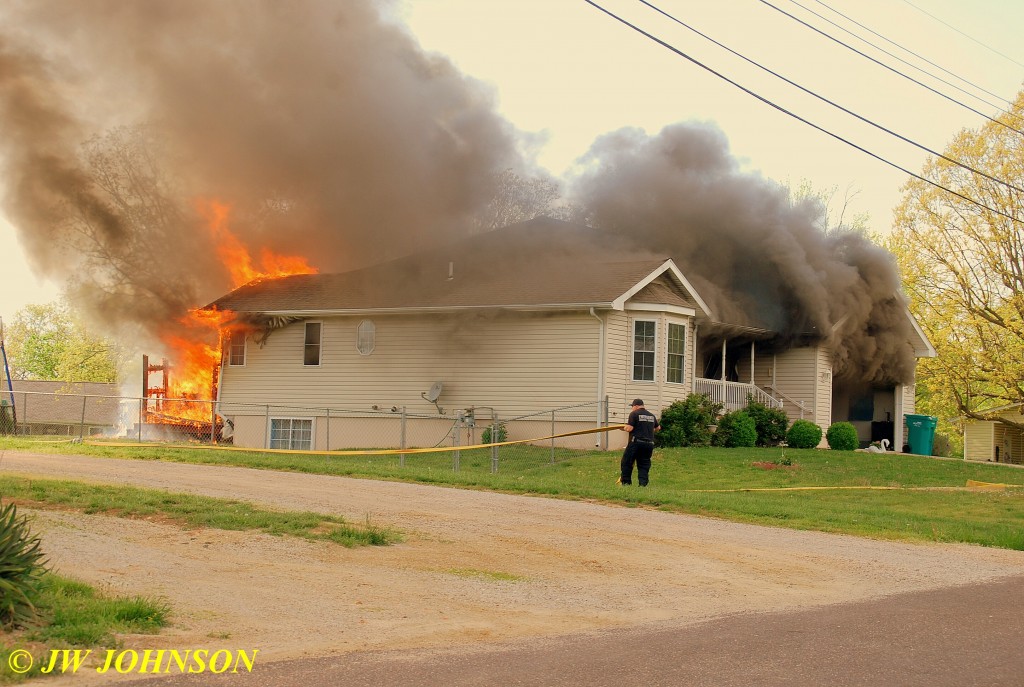 05 Heavy Black Smoke in Front