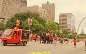 27 Pole Dancers Float