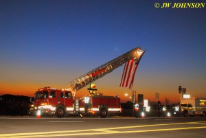 07 Raising Flag on Ladder