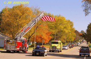 16 Funeral Escort Leaving Sullivan