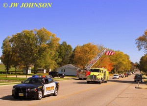 17 Funeral Escort Leaving Sullivan