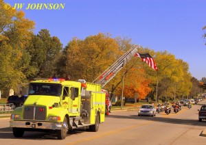 18 Funeral Escort Leaving Sullivan