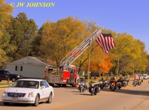 21 Funeral Escort Leaving Sullivan