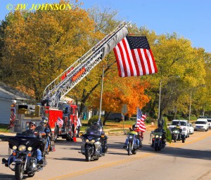 23 Funeral Escort Leaving Sullivan