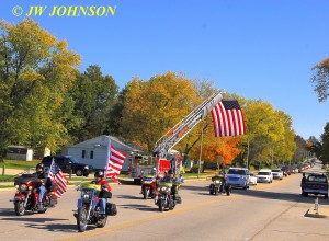 26 Funeral Escort Leaving Sullivan