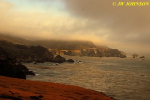 Bixby Bridge Surrounded by Fog 0919