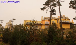 Large House on Hill on Coast