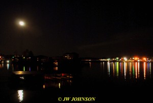 18 Lights Across Lake