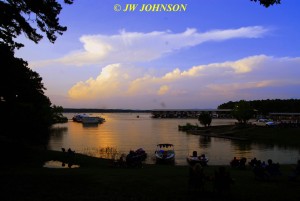 00B Thunderhead As Sun Sets