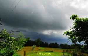 Storm Approaches Andy`s Farm Flag Day 2