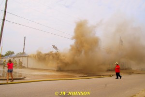 24 Heavy Smoke in Cason Roof