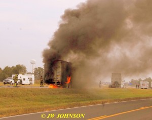 19 Fire Increases Side of Trailer