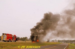 22 Fire Increases Side of Trailer