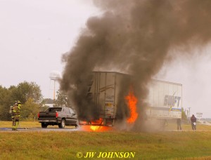 29 Ray Finishes Packing Up As Trailer Takes Off