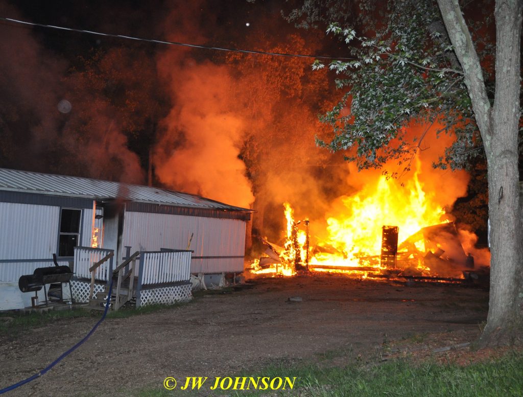 04 Barn Fire Spreads to Trailer Also