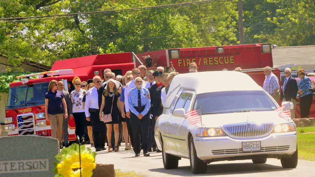 59 Procession Enters Cemetery